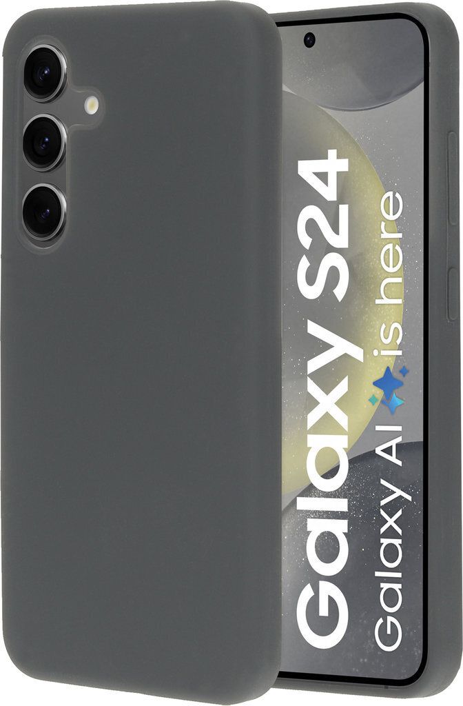 Mobiparts Samsung Galaxy S24 Silikon Hülle Backcover - Urban Grey