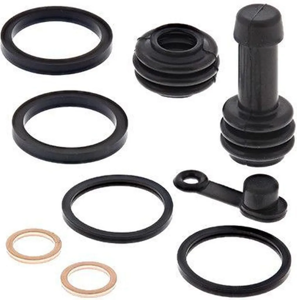Joints et pistons étrier frein arrière pour Kawasaki ZR 550 B 1991-1992