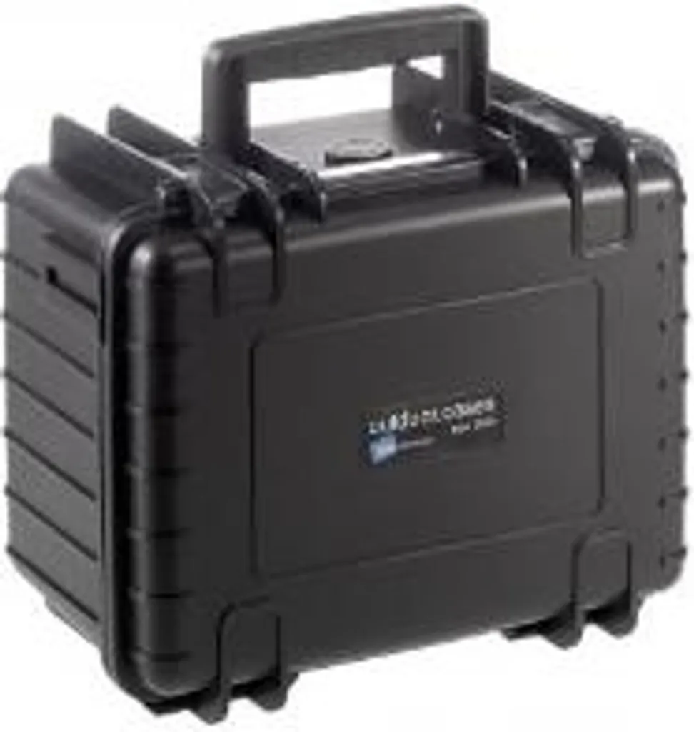 Valigia B&W International 2000/B/SI Outdoor | Certificata IP67 con Foam