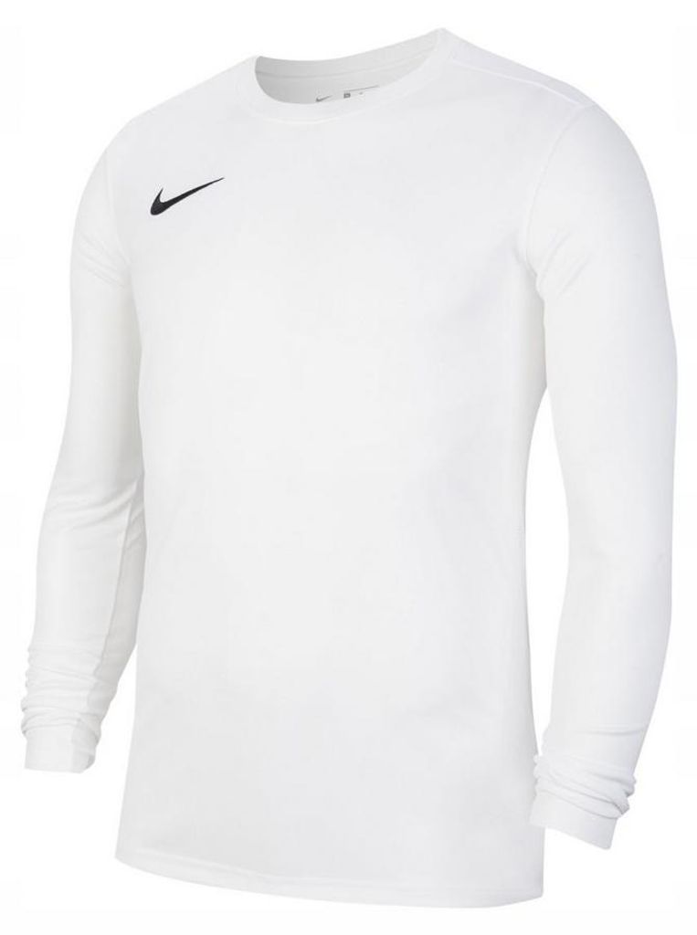 Nike - "Park VII" T-Shirt Dri-FIT für Herren Langärmlig PP328 (XXL) (Weiß)