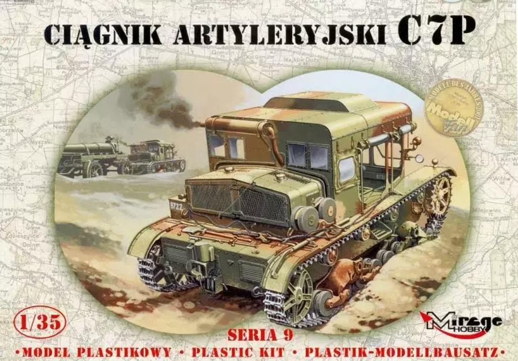 C7P Polski Ciągnik Artyleryjski Zdjęcie produktu 