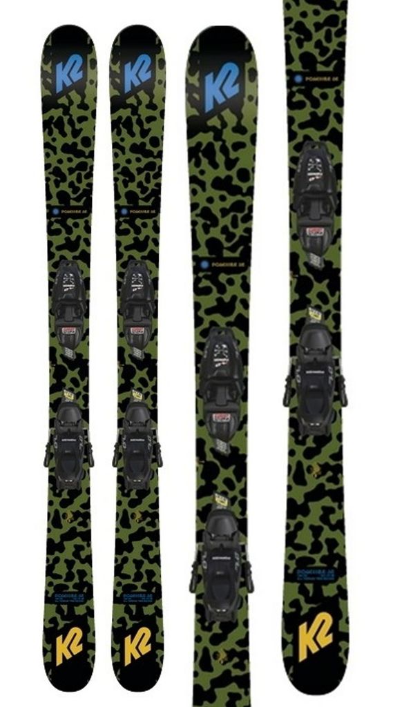 K2 POACHER JR - FDT 4.5 SET schwarz/weiss 129