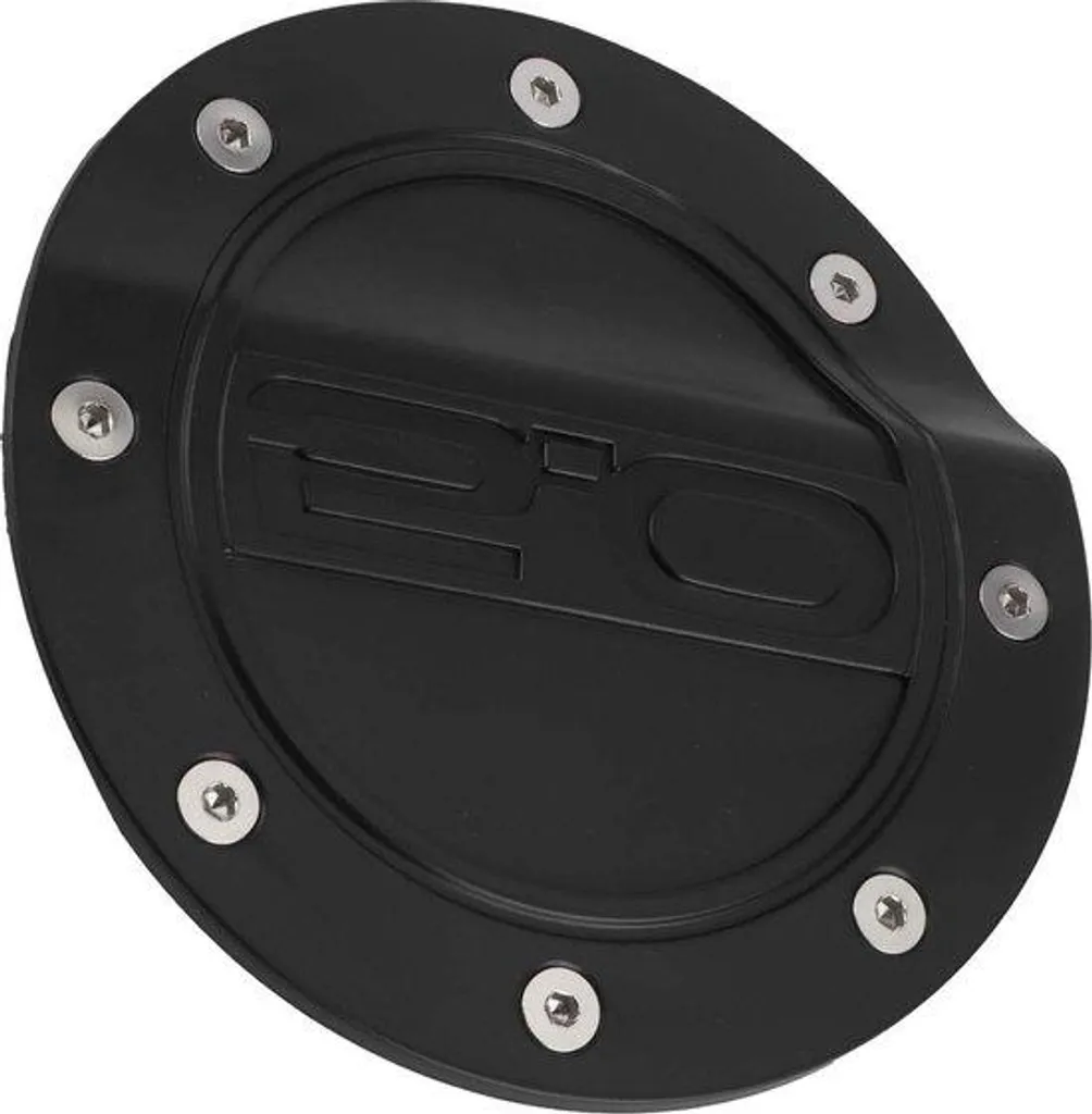 Cache-bouchon réservoir Mustang 2015-2021 noir mat - Style aérodynamique