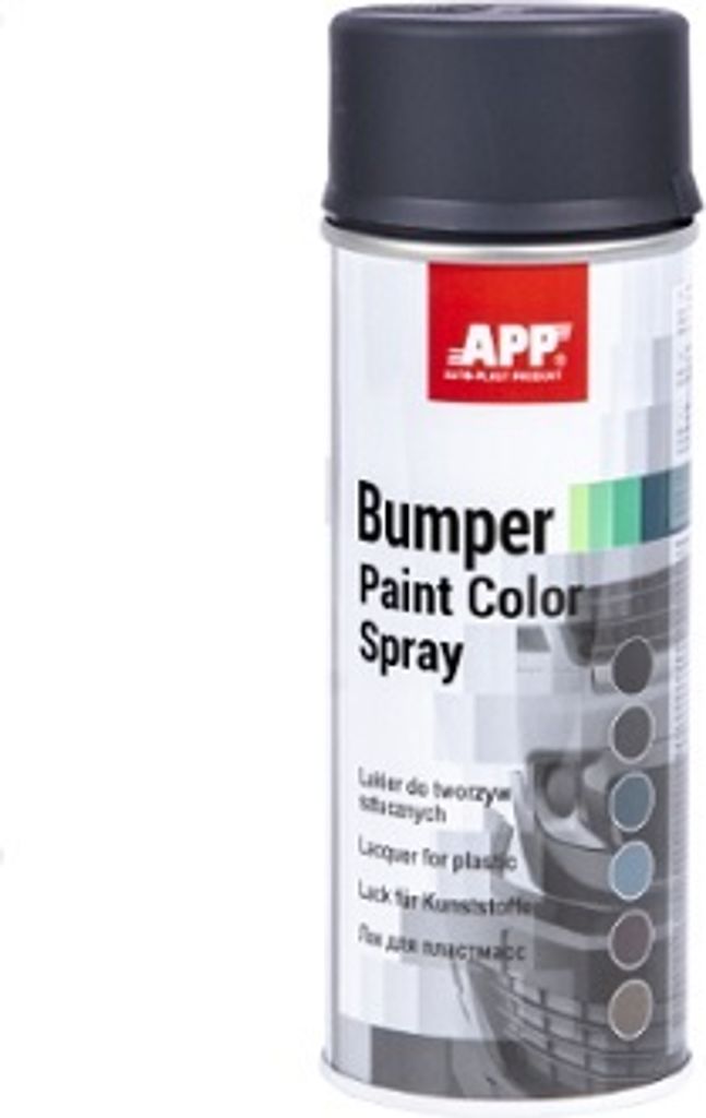 APP Bumper Paint Spray f. Kunststoffe, dunkelgrau 400ml