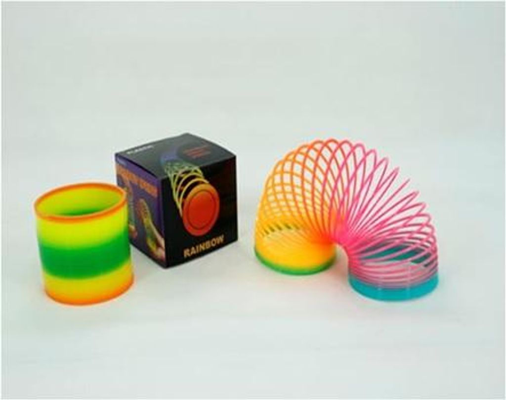 KX6327_2 Sprezynka magiczna teczowa rozciagana ok Zdjęcie produktu 