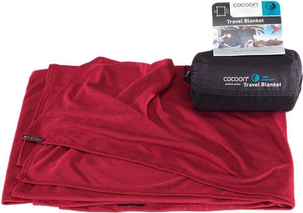 Cocoon Coolmax (Polyesterfasern) Travel Decke 180 x 140 cm 180 x 140 cm