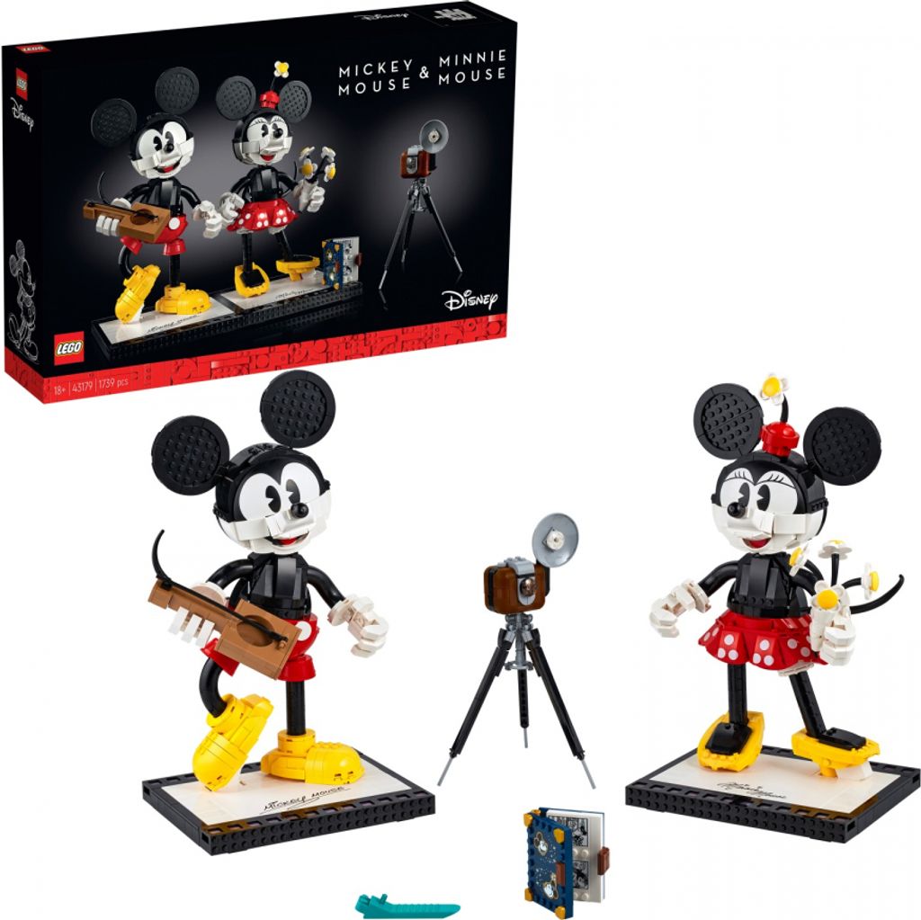 LEGO 43179 Topolino e Minnie Disney come figure Immagine del prodotto 