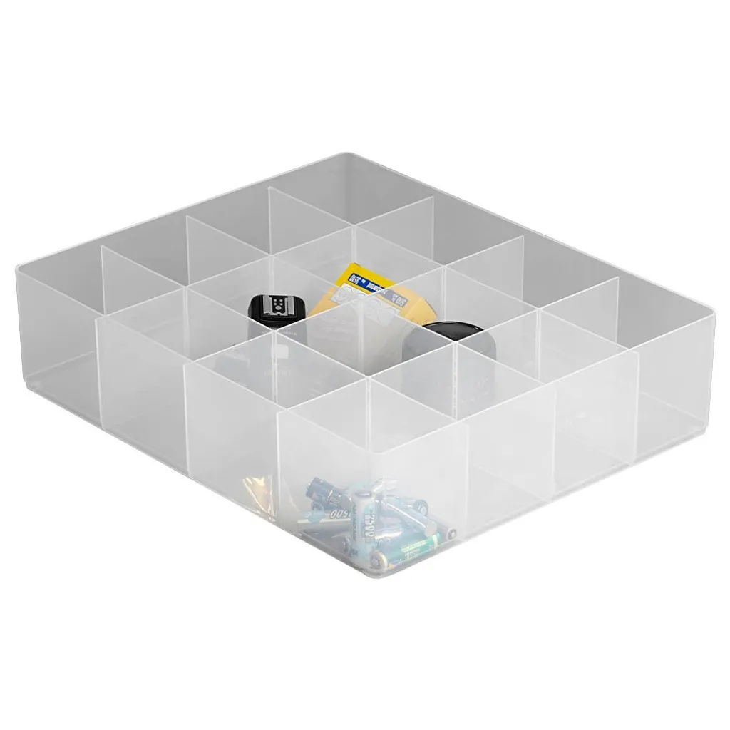 Bac de Rangement Plastique 35L avec Couvercle Clipsable et Robuste