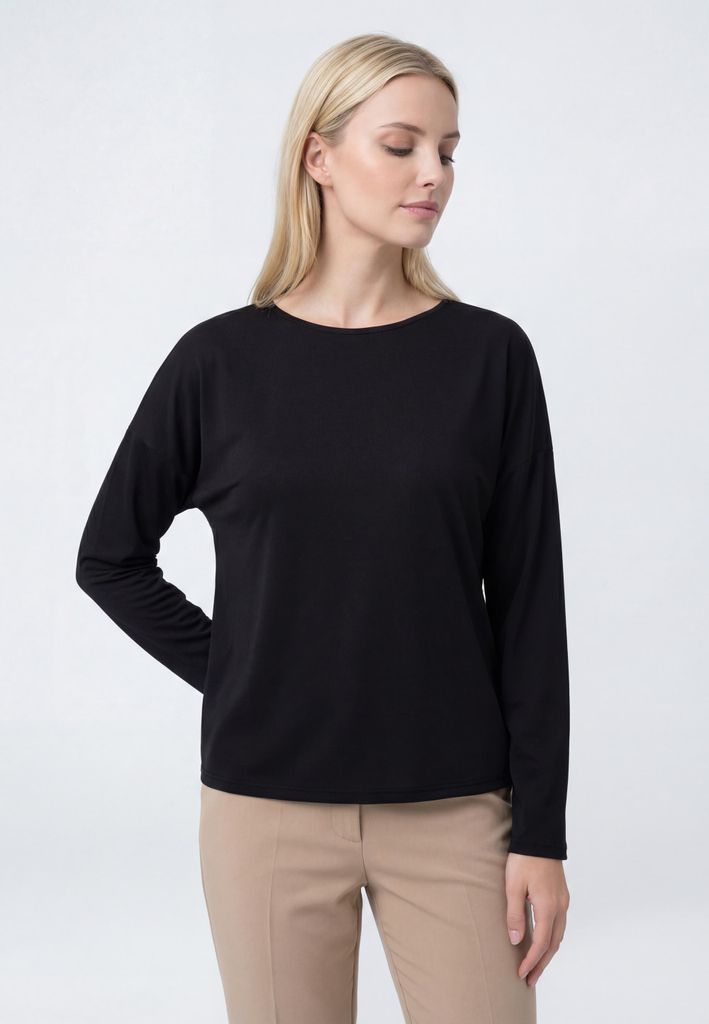 CHANCERY damen bluse - schwarz, L