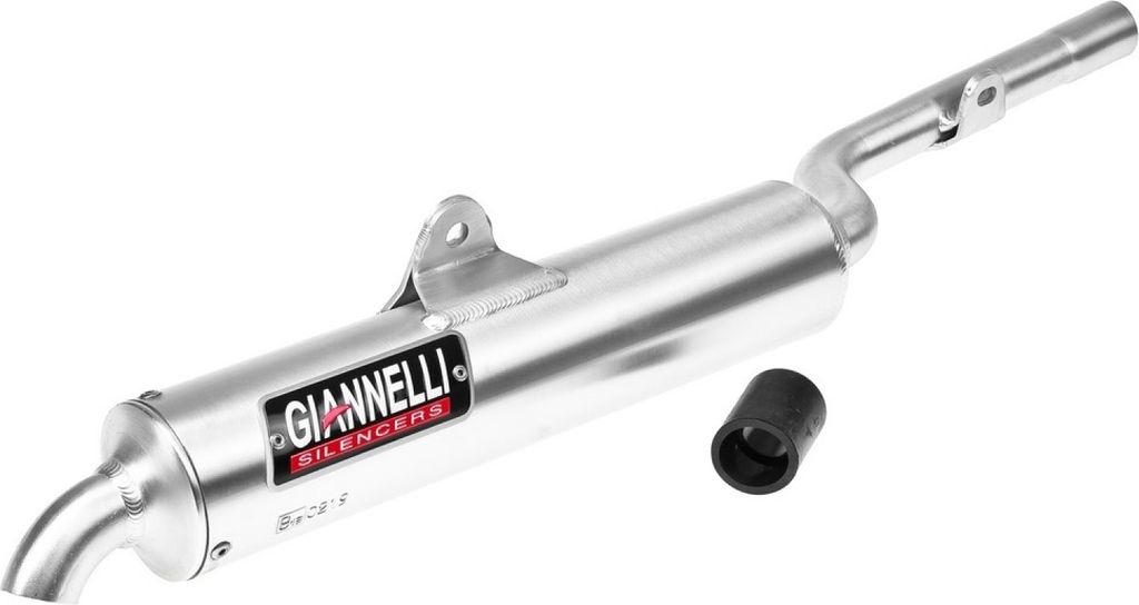 Výfukový tlumič Giannelli, hliníkový, s homologací (ABE) Obrázek produktu 