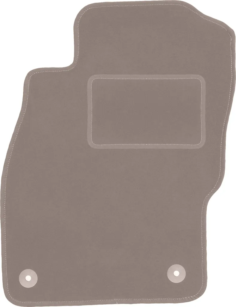 Tappetino Custom Opel Adam Velluto Beige - Accessorio Interni Luxury