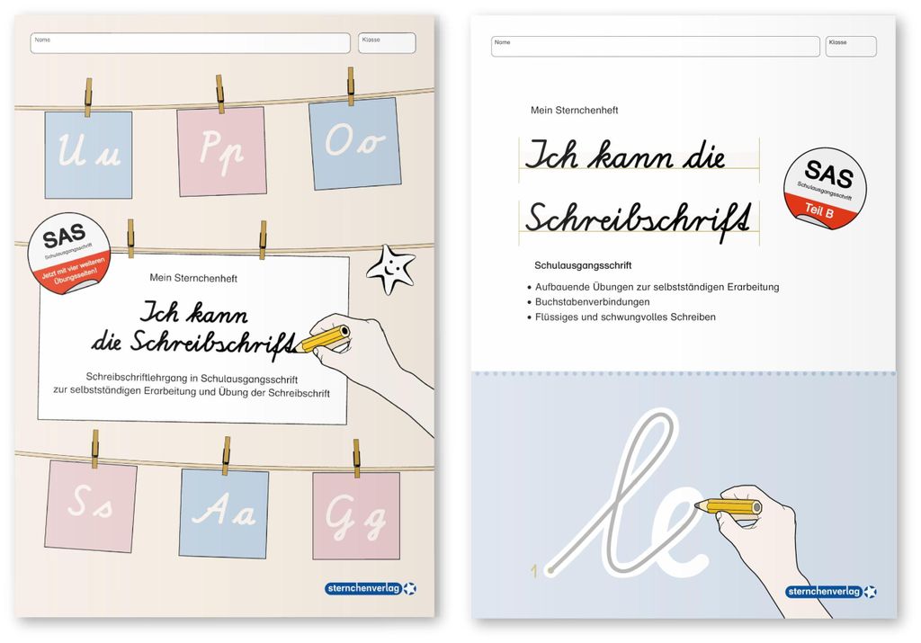 Ich kann die Schreibschrift + Übungsheft zu den Immagine del prodotto 