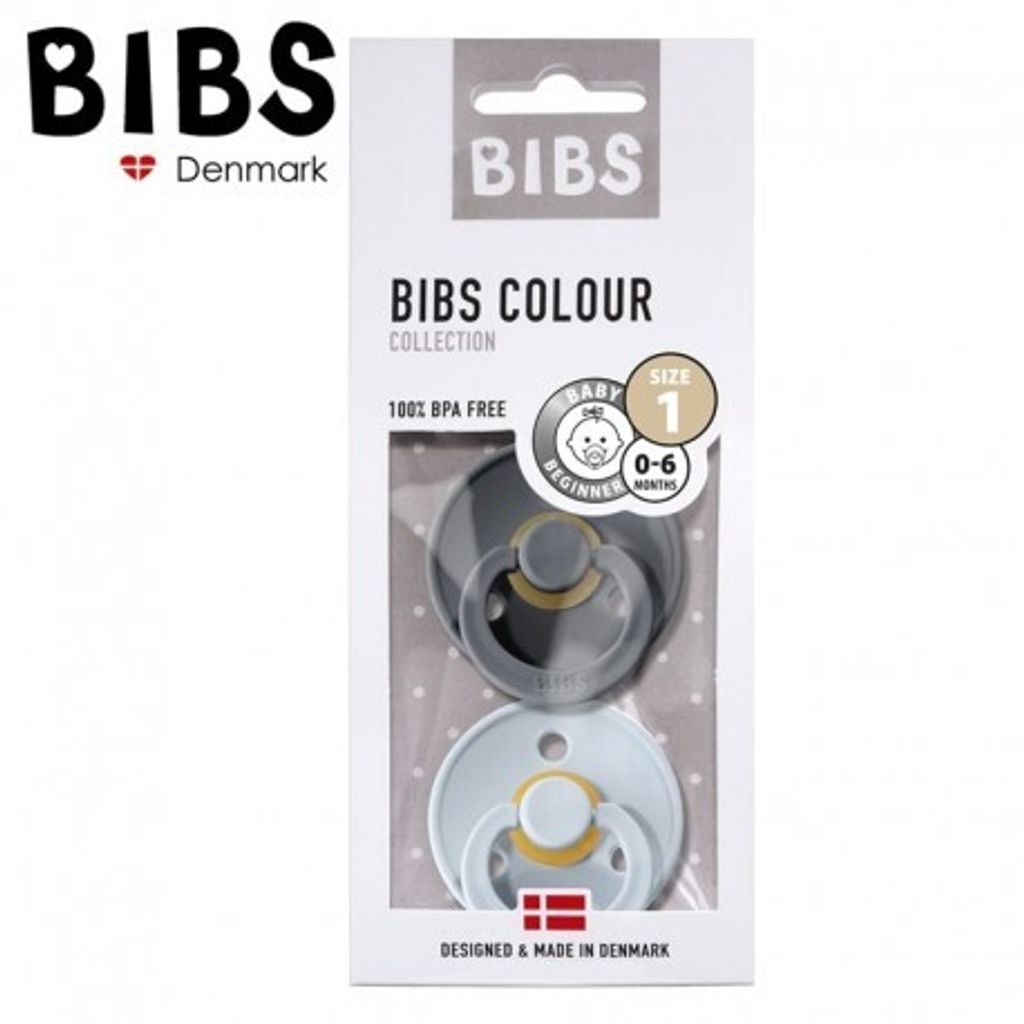 BIBS Colour Schnuller 2er-Pack, BPA-frei, Kirschform Produktbild 