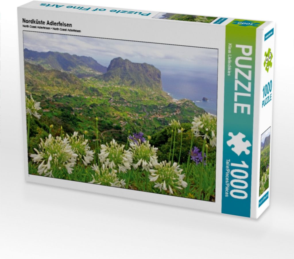 Calvendo Nordküste Adlerfelsen 1000 Teile Puzzle quer 640x480mm, Lielischkies Klaus; 7378340