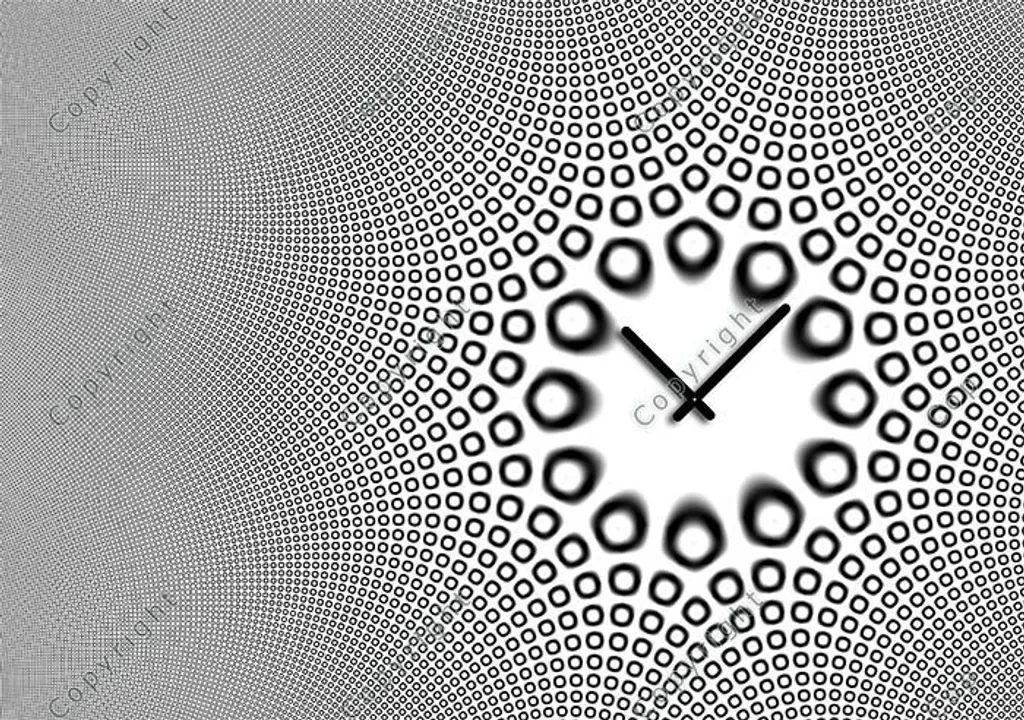 Idea Regalo: Orologio da Parete Dixtime 4345 35x50cm Design Moderno