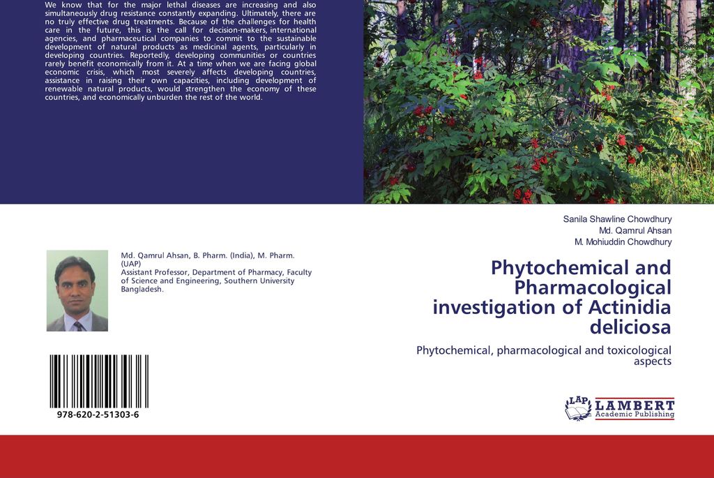 Phytochemical and Pharmacological investigation of Actinidia deliciosa