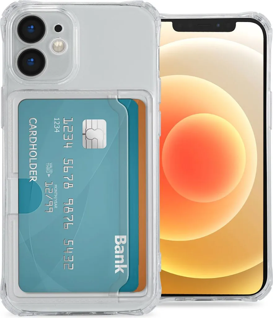 Cover iMoshion iPhone 12 Mini Trasparente con Slot Carte - Offerta