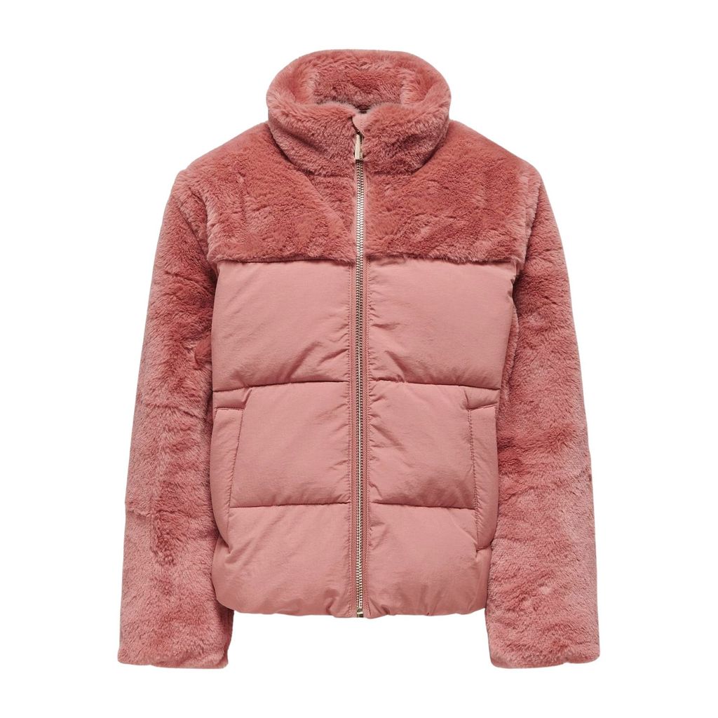 Only Wanja Fur Puffer Winterjacke Mädchen