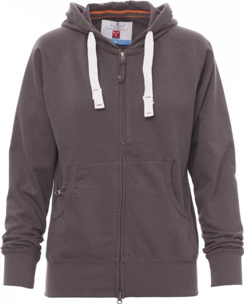 Damen Sweatjacke "HAWAII+LADY" - Payper Rauchgrau M Produktbild 