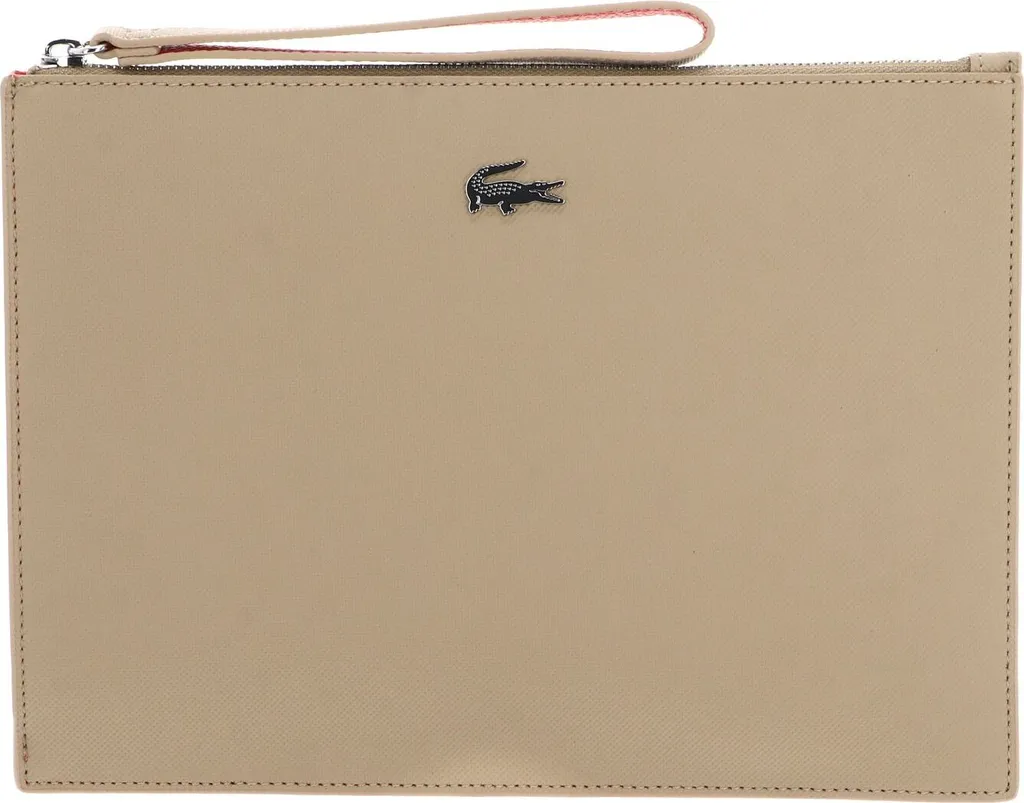 Lacoste Anna Clutch Viennois Grenadine - Pochette de Soirée Marron Clair