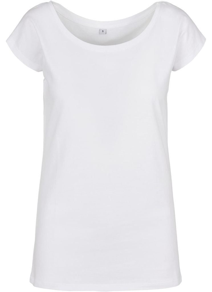 Build Your Brand - T-Shirt Weite Öffnung für Damen LT3457 (XXL) (Weiß)