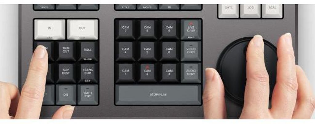 Blackmagic Design DaVinci Resolve Speed Editor, Czarny, Zdjęcie produktu 