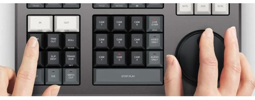 Console de montage DaVinci Resolve Speed Editor et logiciel Studio - 11
