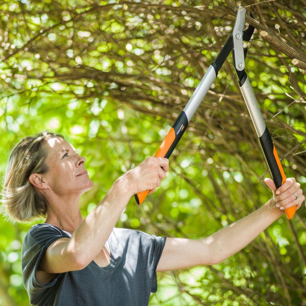 Fiskars 112290 PowerGear II Bypass-Getriebeastschere 57 cm Produktbild 