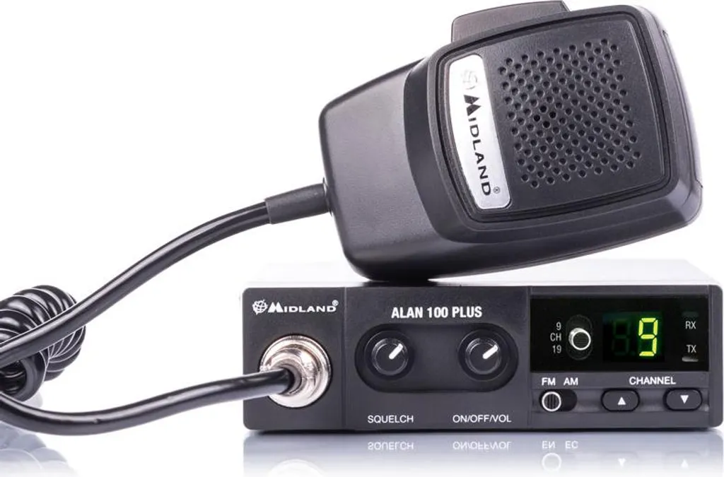 Midland Alan 100 Plus B: Radio CB 40 Canali AM/FM per Camion e Camper