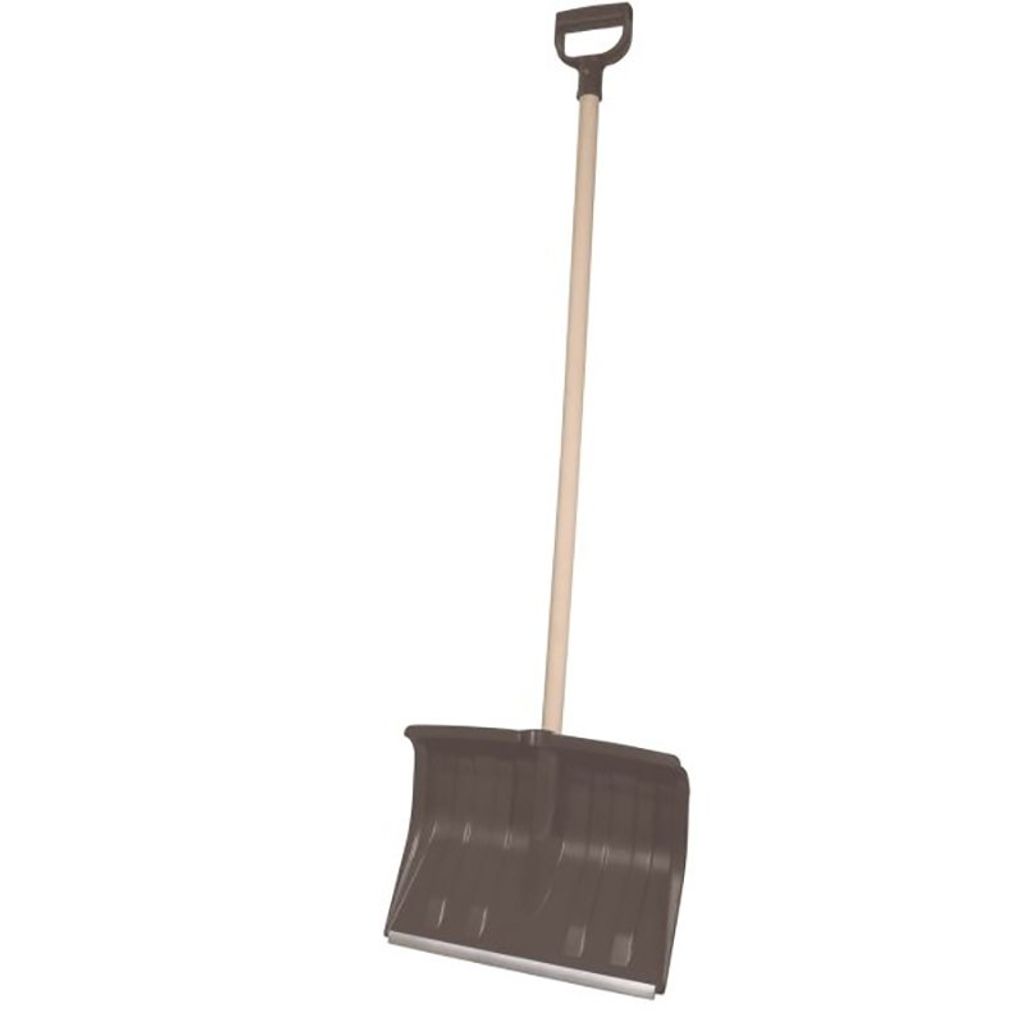 Schneeschaufel - Rechen 50 cm - schwarz