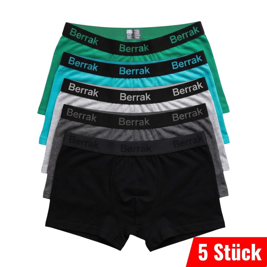 5er Pack Gr. S-3XL Boxershorts Herren Retroshorts Produktbild 
