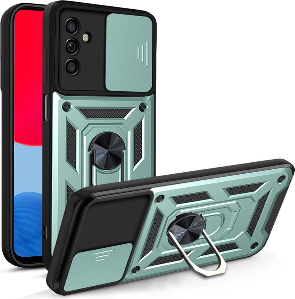 Galaxy A13 5G Hülle mit 360° Drehbarer Magnetische Ring Ständer Halter Dia Kameraschutz TPU Bumper Silikon Schutzhülle für Samsung Galaxy A13 ...