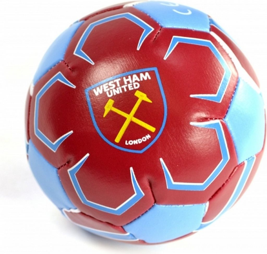 offizieller West Ham FC Mini-Softfußball BS743 (Mini) (Claret/Blau)