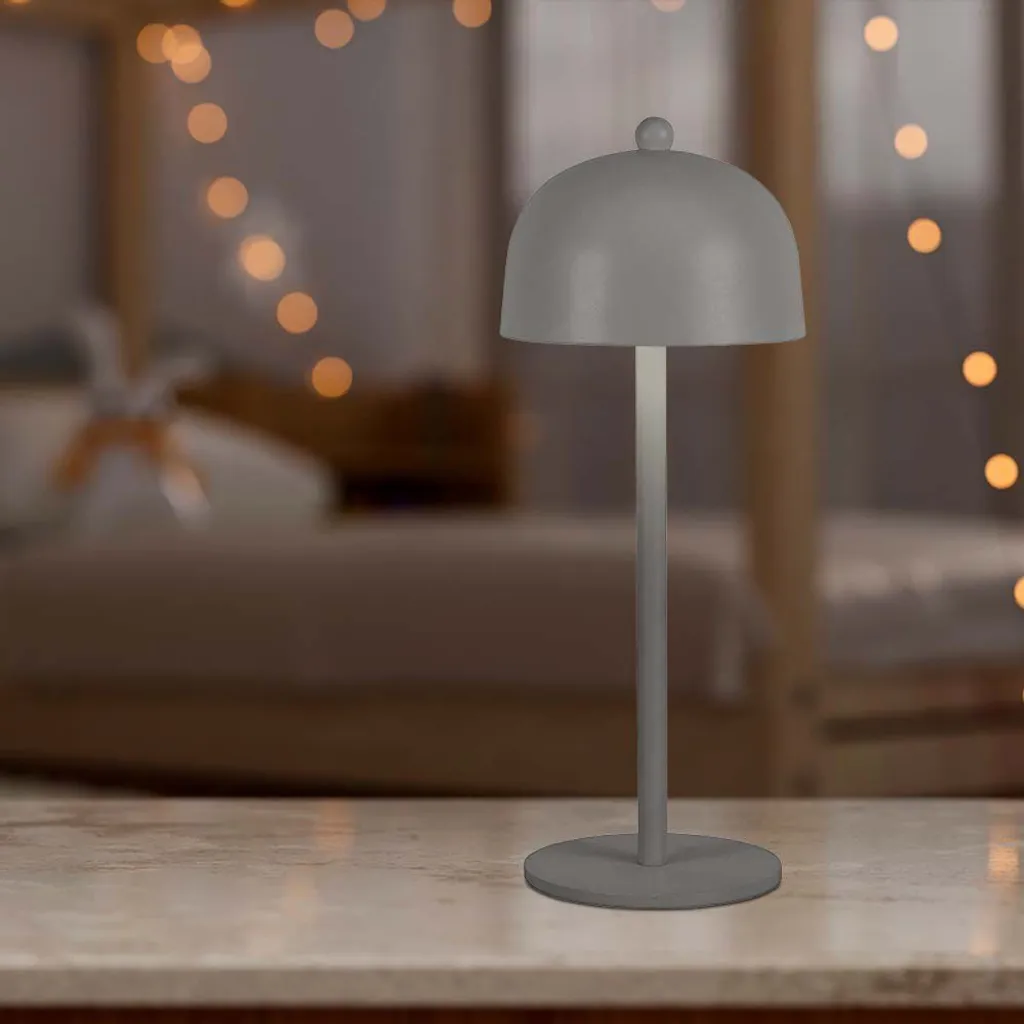 LED Solution Lampe de table rechargeable grise 300mm 3W - Réf 7987