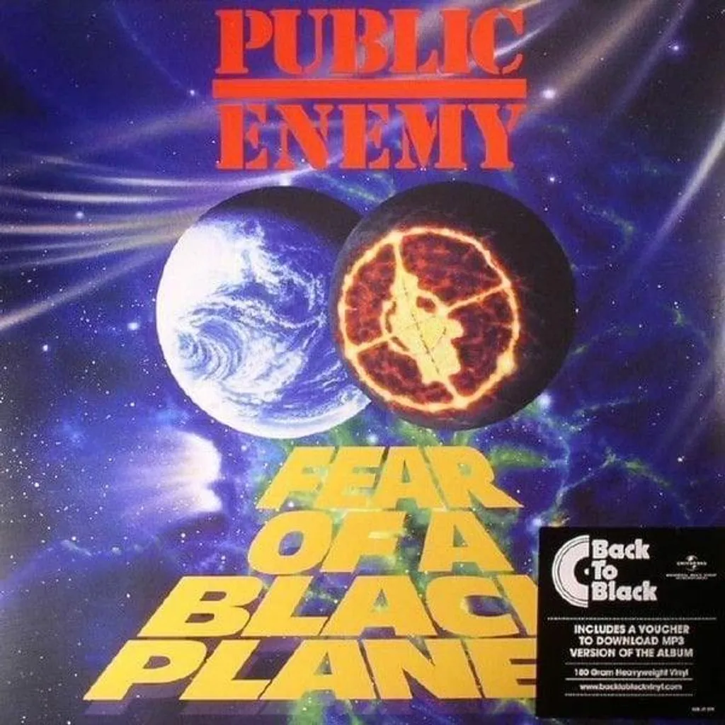 Vinyle Public Enemy Fear Of A Black Planet Édition Limitée Remastérisée