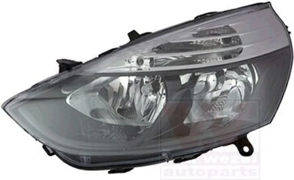 Phare gauche VAN WEZEL 4333967V pour RENAULT Clio III (BR0/1, CR0/1)