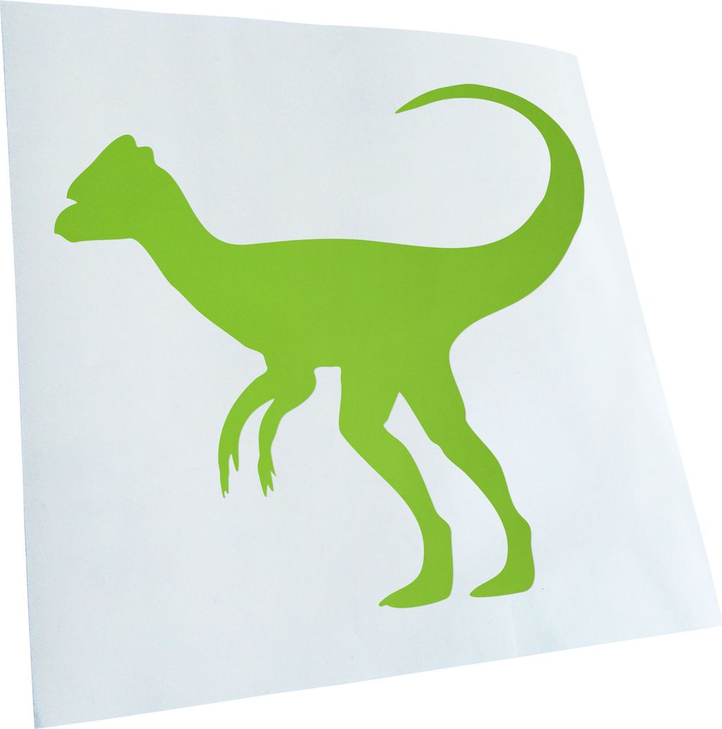 hauptsachebeklebt Kiwistar - Autoaufkleber - Dinosauerier Pflanzenfresser Heckscheibe - Aufkleber für Auto Kfz Fahrrad, LKW, Truck Mofa