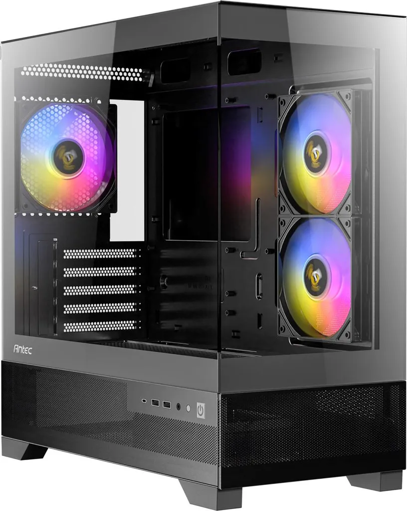 Antec CX500M ARGB Nero - Case Gaming Panoramic View 3 Ventole - 10