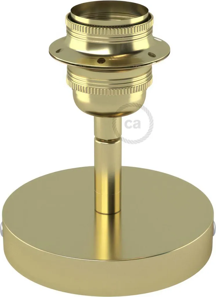 Point Lumineux Métal avec Douille E27 Filetée et Support Orientable 90°
