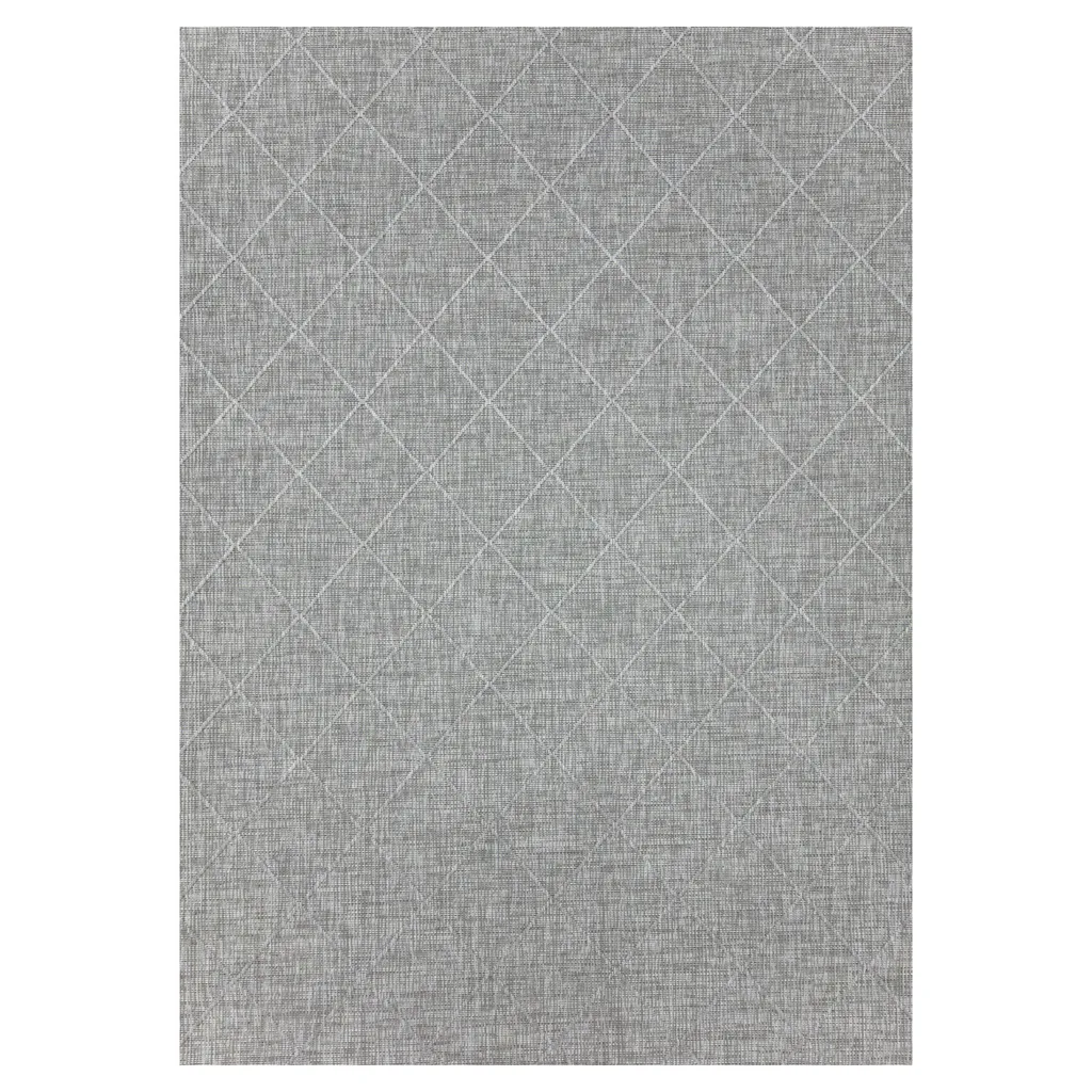 Tapis Zagora 4512 Gris 80x150 cm : Idéal pour Chambre et Petit Salon