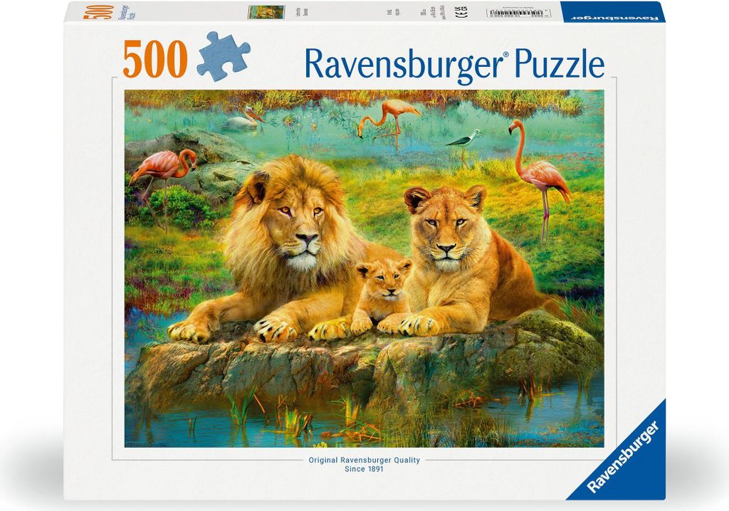 Löwen in der Savanne Ravensburger 12000220 Produktbild 