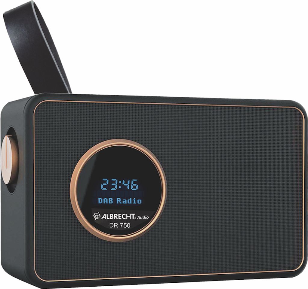 Albrecht DR 750 Rádio čierne Obrázok produktu 