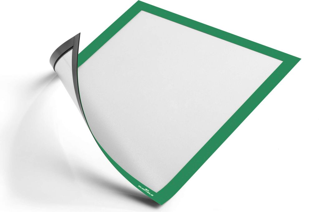 DURABLE Info-Rahmen DURAFRAME MAGNETIC A4 5 St., 486905 grün