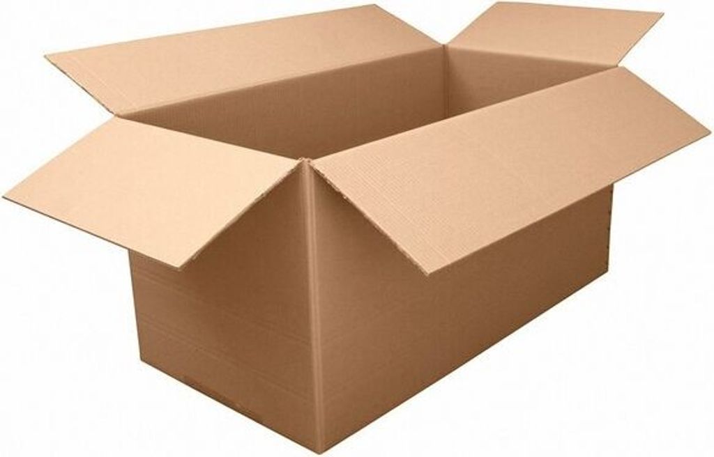 12x Faltkarton 1000x500x(300)-500mm (Außenmaß) mit variabler Höhe 2-wellig GLS DPD braun