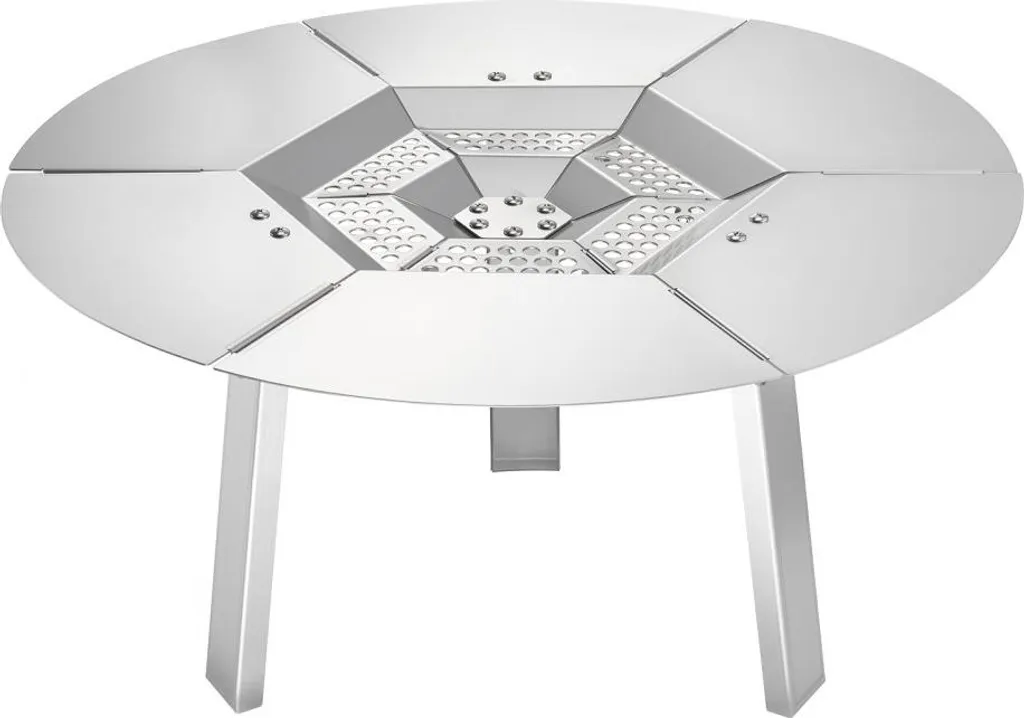 Évitez les pertes de chaleur avec ce distributeur pour foyer inox 508mm