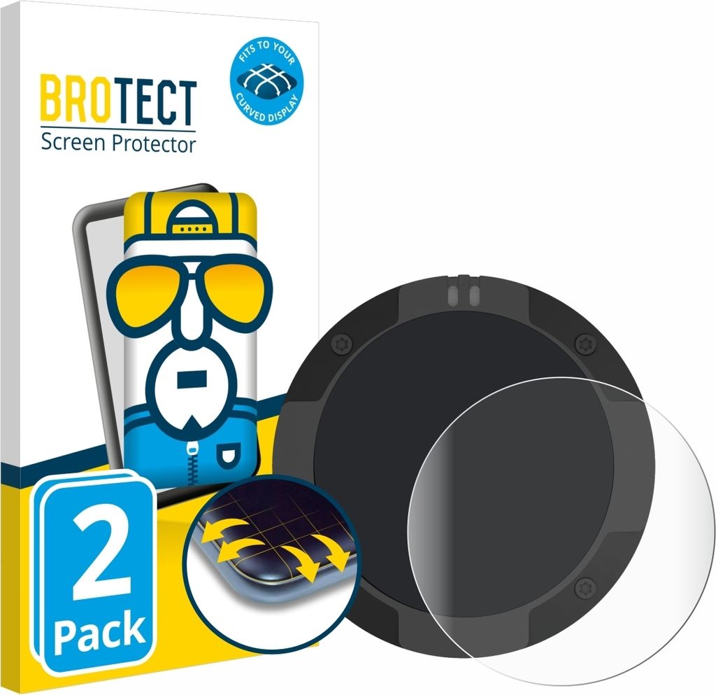 2x BROTECT Fullscreen Schutzfolie für Beeline Moto II Displayschutz Folie Fullcover Klar Transparent