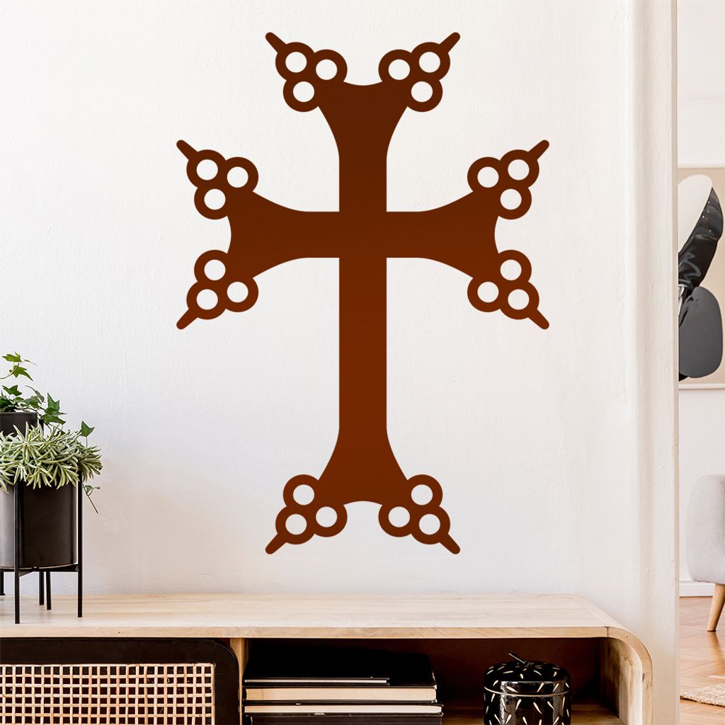 Chatschkar Wandtattoo Wandaufkleber Wall Sticker - Dekoration, Küche, Wohnzimmer, Schlafzimmer, Badezimmer