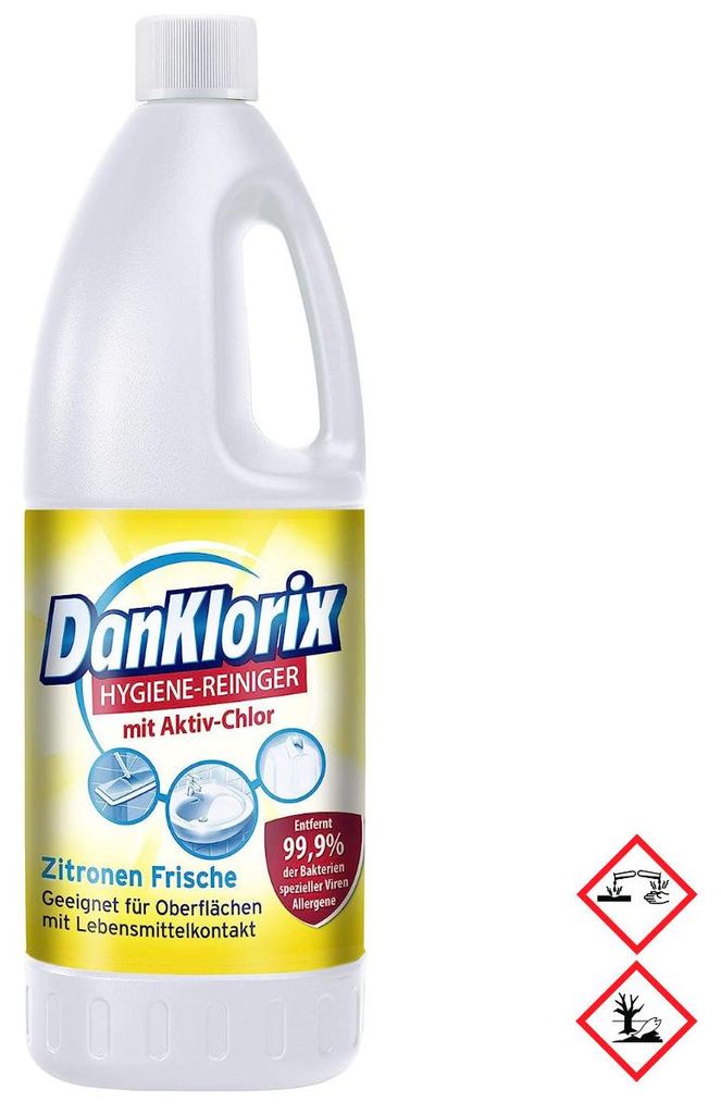 Dan Klor.Hyg.Reiniger Zitrone 1.5l Produktbild 
