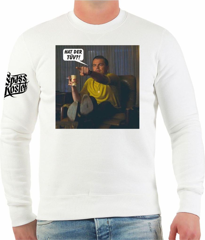 Herren Sweatshirt Tuning Szene Hat der