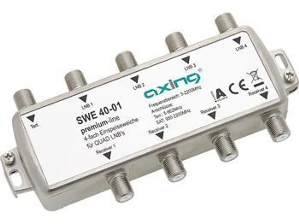 Coupleur d'Alimentation AXING SWE 40-01 pour Amplificateur d'Antenne